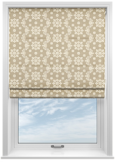 Chancel, Cashmere - Roman Blind